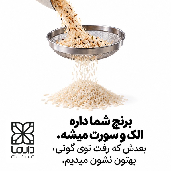 برنج ایرانی دانه آور